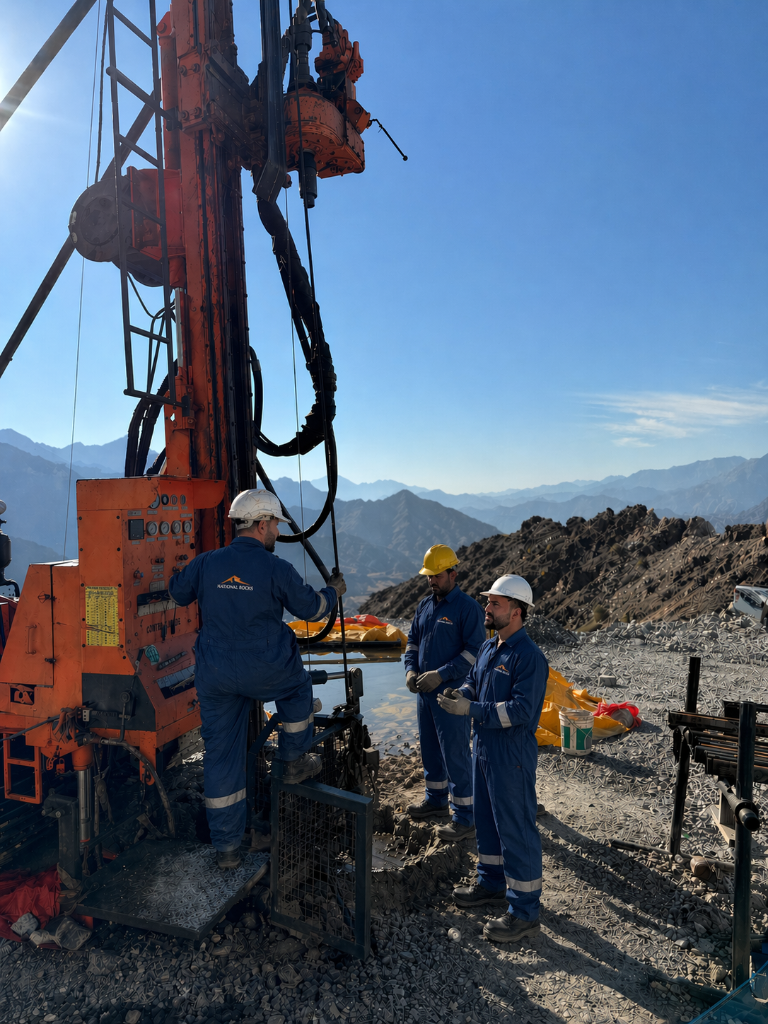 National Rocks drilling operations
