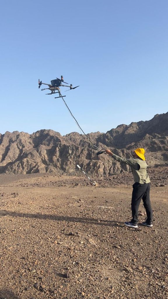 UAV drone launch operation